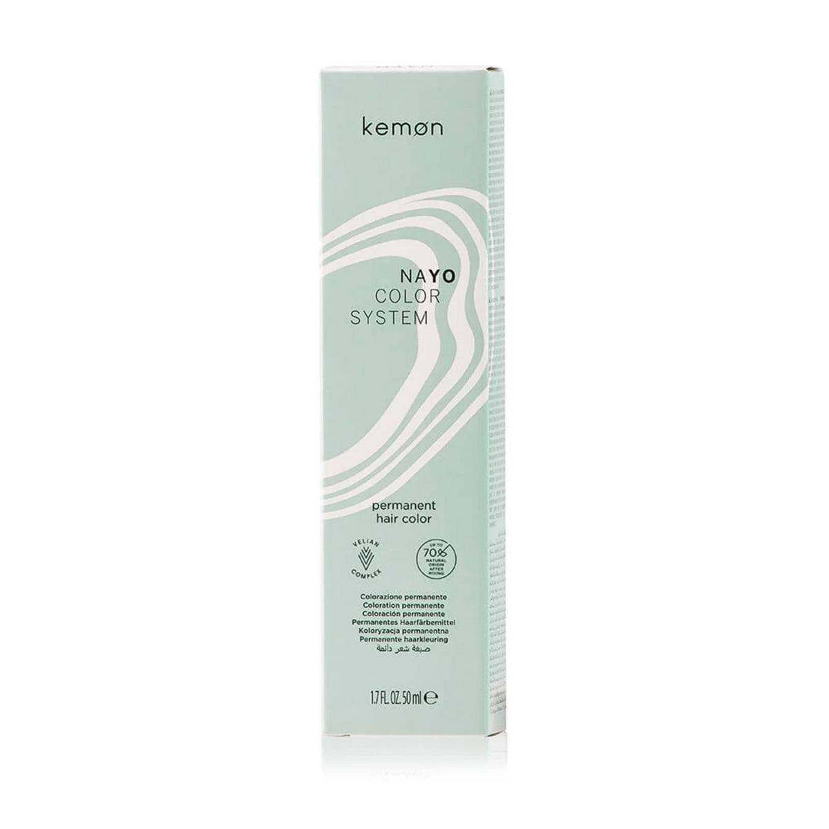 Kemon Nayo Color System ilgalaikiai plaukų dažai 7.2 smėlio atspalvio blondinė 50 ml