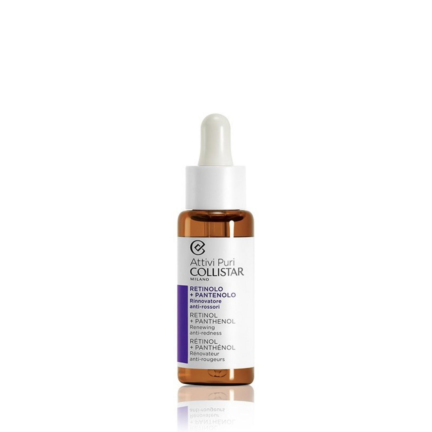 Collistar, Attivi Puri, Retinol + Panthenol, Anti-Redness, Serum, For Face, 30 ml