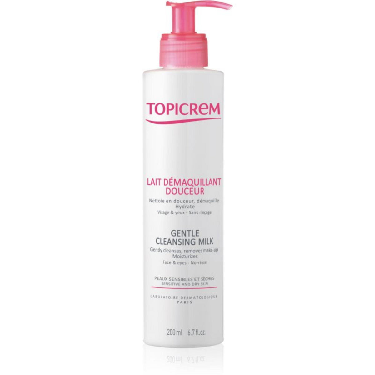 Topicrem, Topicrem, Cleansing & Moisturising, Cleansing Milk, Face, 200 ml
