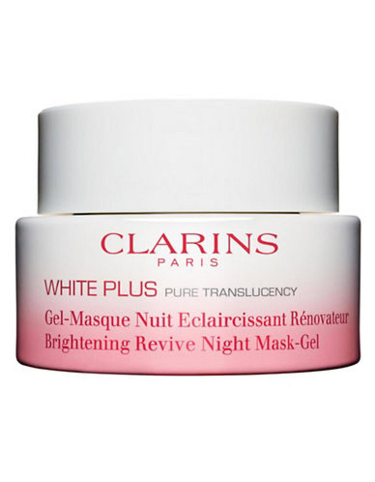 Clarins, White Plus, Revitalizing, Brightening, Gel Mask, Face, Neck, Décolleté, 50 ml