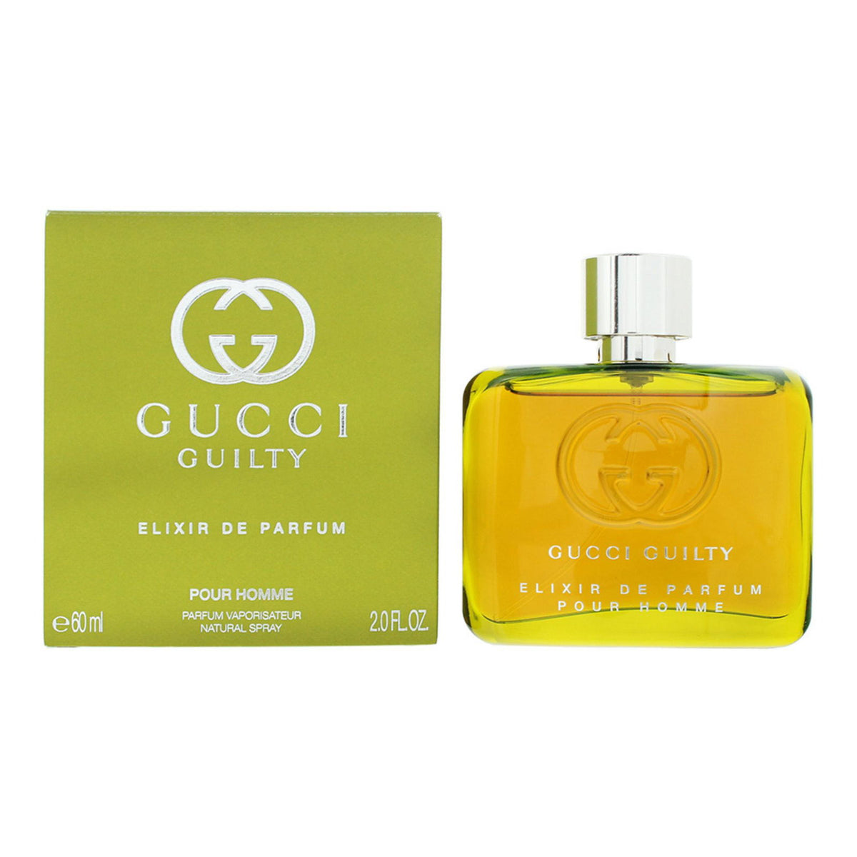 Gucci, Guilty Elixir, Eau De Parfum, For Men, 60 ml