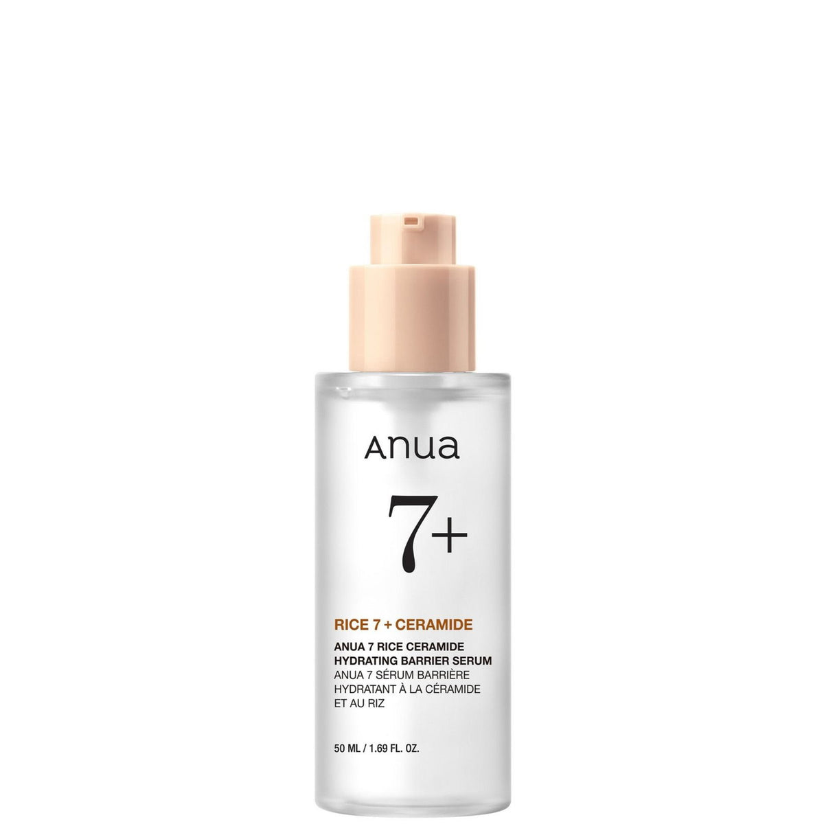 Anua 7 drėkinamasis apsauginio barjero serumas su ryžiais ir keramidais 50 ml