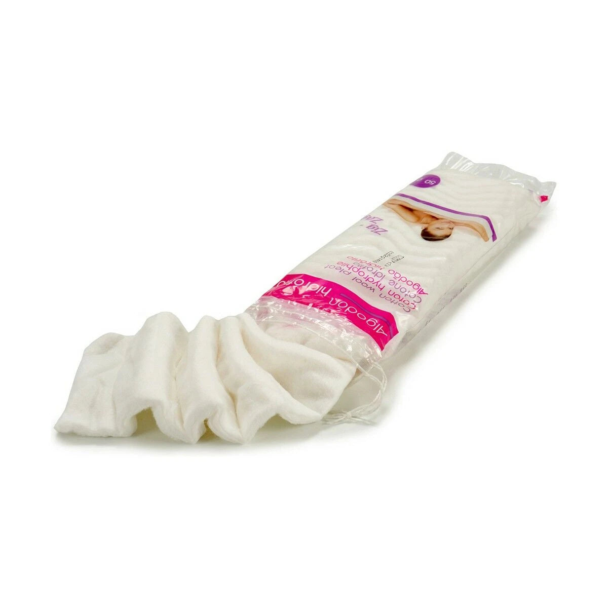 Cotton 50 g White (24 Units) product packaging