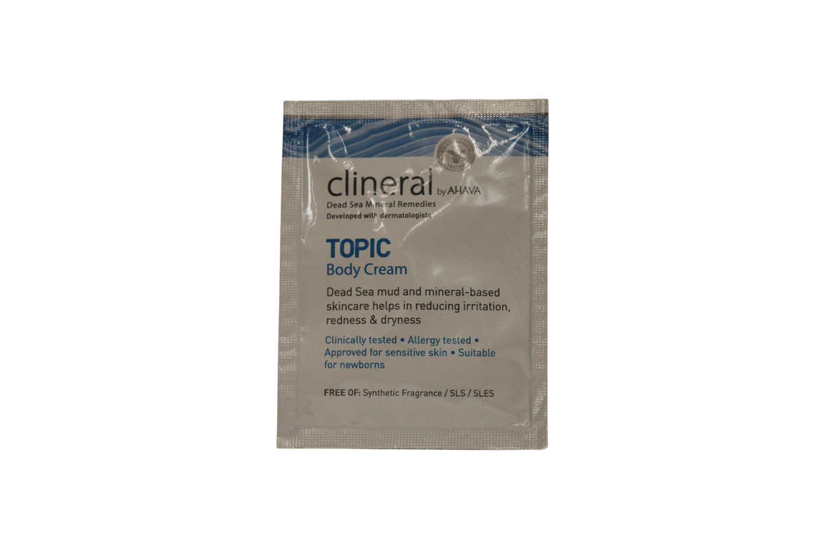 Ahava Clineral Topic kūno kremas 6 ml Sample