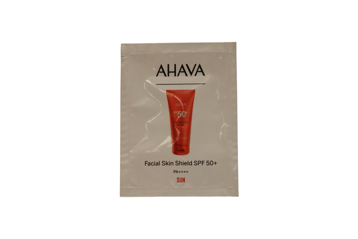 Ahava Facial Skin Shield SPF50+ kremo Sample 2 ml