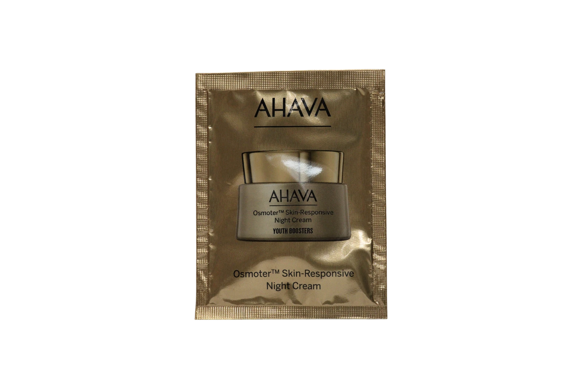 Ahava, Osmoter Skin - Responsive, regeneruojantis, naktinis, kremas, veidui, 3 ml *Sample