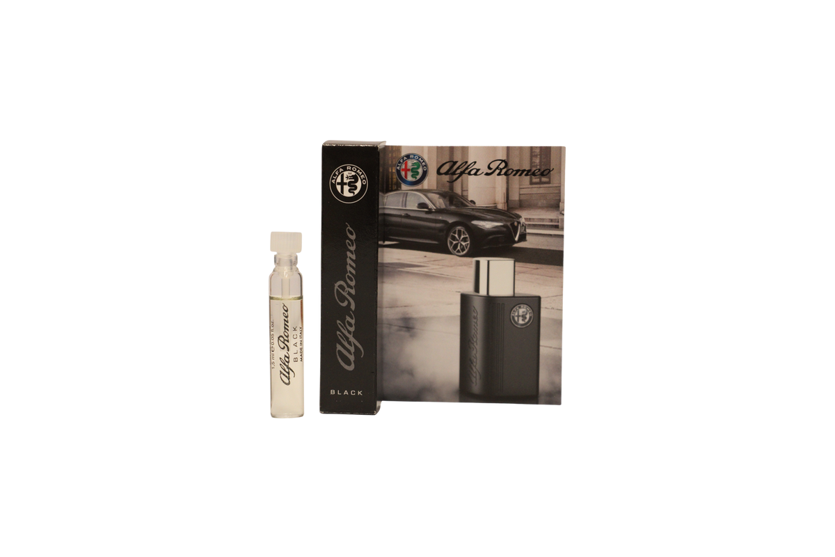 Alfa Romeo Black tualetinis vanduo vyrams 2 ml Vial