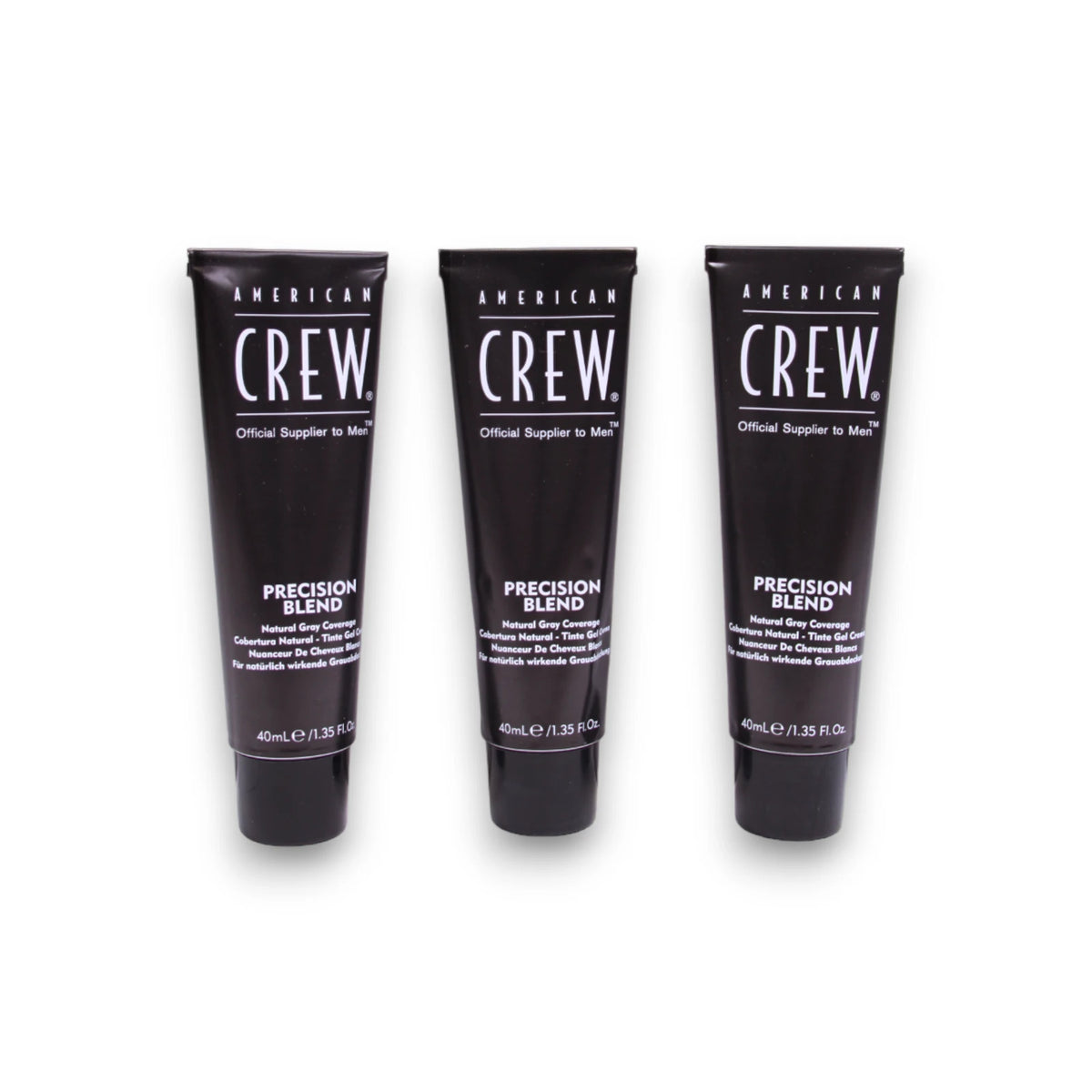 American Crew, Precision Blend, Semi-Permanent Hair Dye, 7-8 Light, 3x, 40 ml