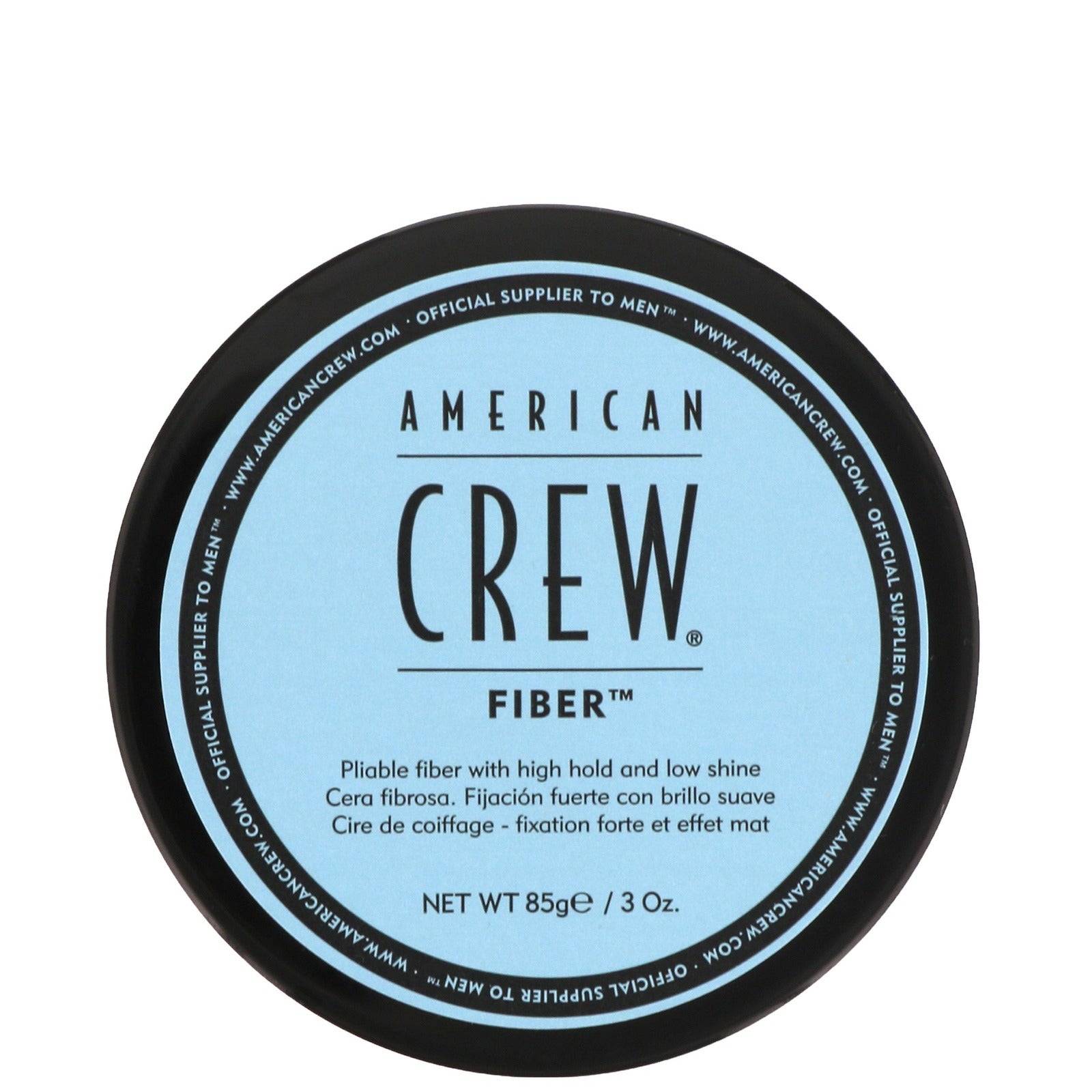 American Crew, Fiber, Alcohol-Free, Hair Styling Pomade, Shaping, Strong Hold, 85 g