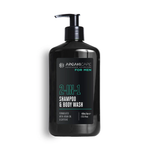 Arganicare, Men, Cleansing, Hydrating & Revitalising, Fresh, Body Wash, Body & Hair, 400 ml