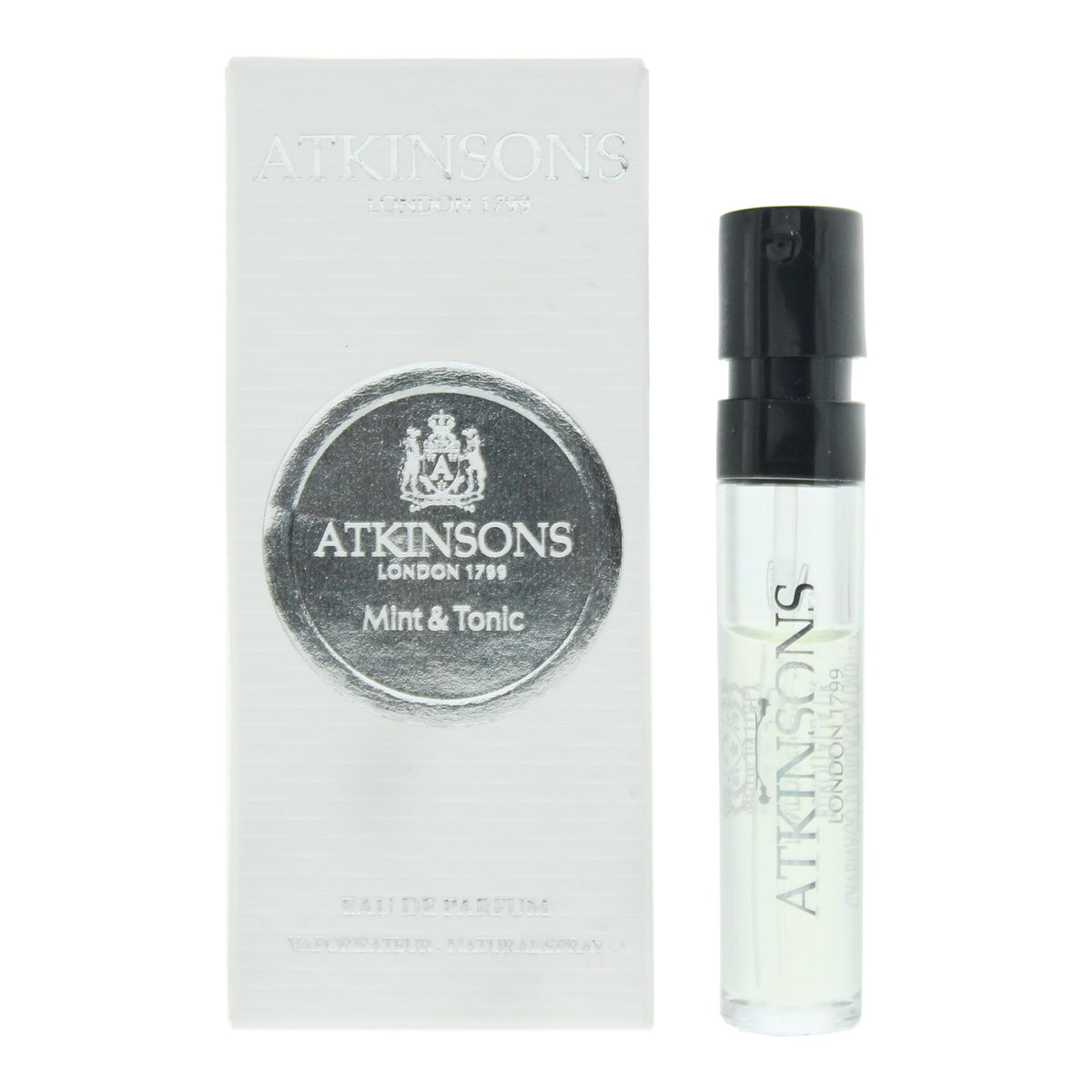 Atkinsons, Mint & Tonic, Eau De Parfum, Unisex, 2 ml *Vial
