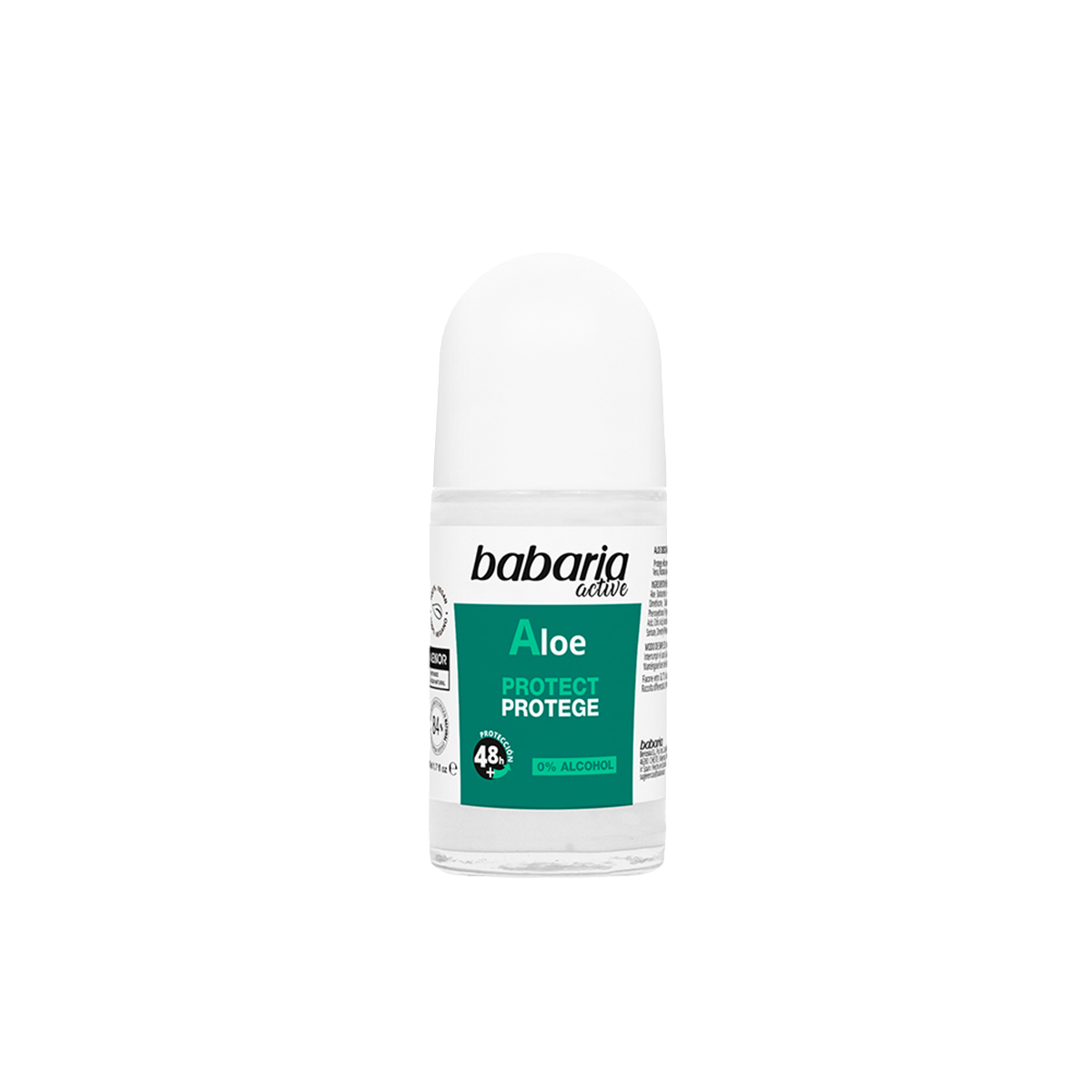 Babaria, Aloe, 48h Protection, Deodorant Roll-On, For Women, 50 ml