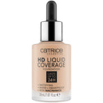 Catrice, HD, Vegan, Matte, Liquid Foundation, 10, Light Beige, 30 ml