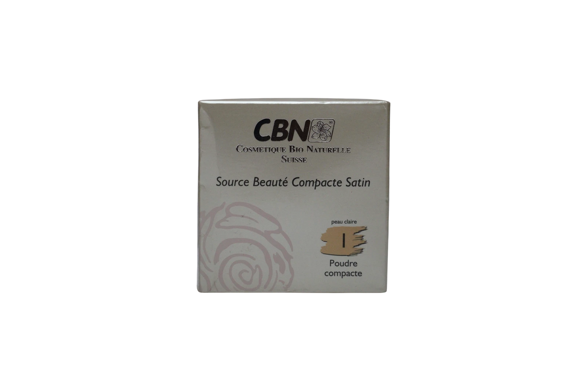 CBN, Source Beaute, satininis efektas, kompaktinė pudra, 1, 10 g
