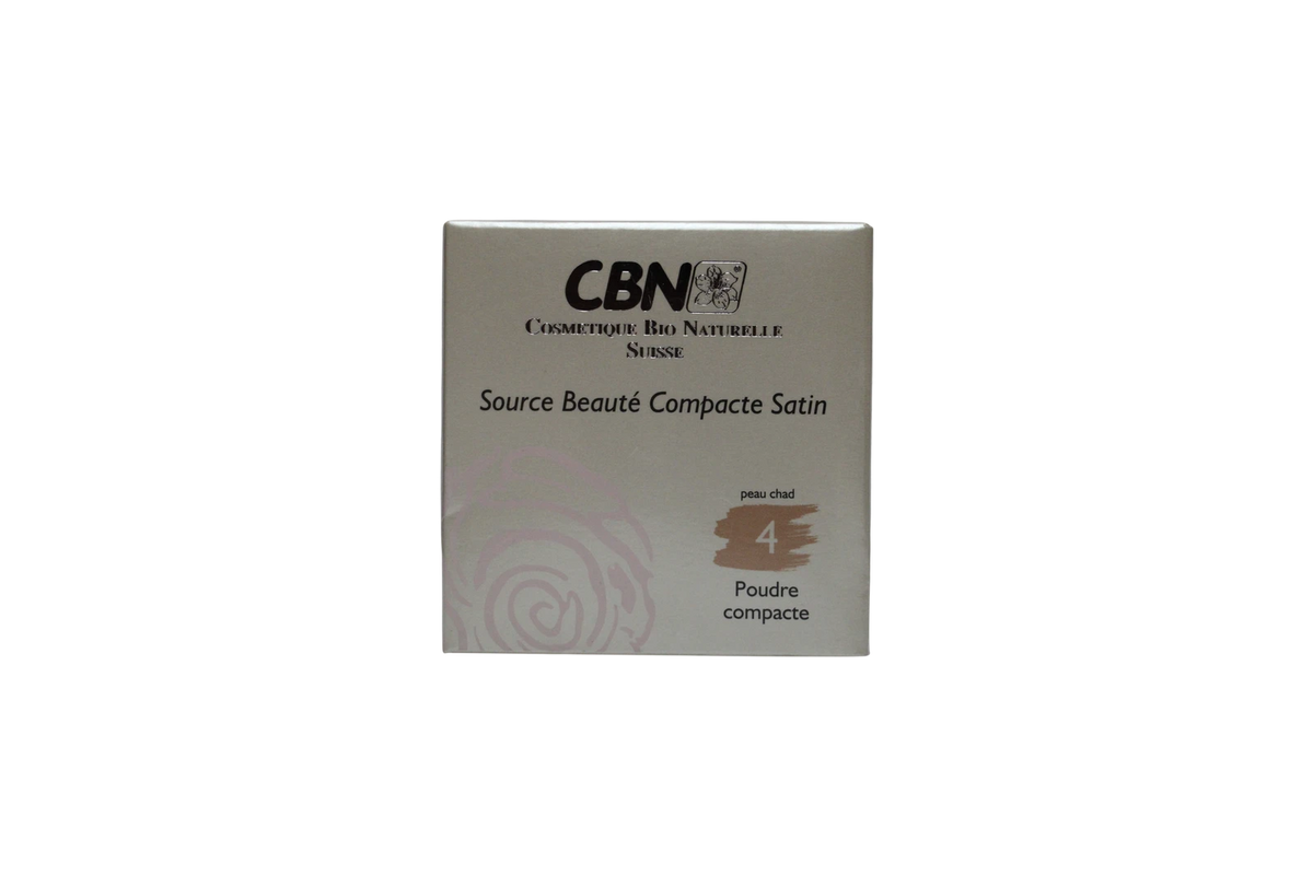 CBN, Source Beaute, satininio efekto, kompaktinė makiažo pudra, 4, 10 g