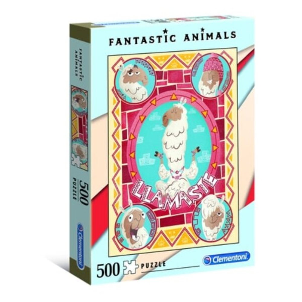 Clementoni, Fantastic Animals, Jigsaw Puzzles 500 pcs