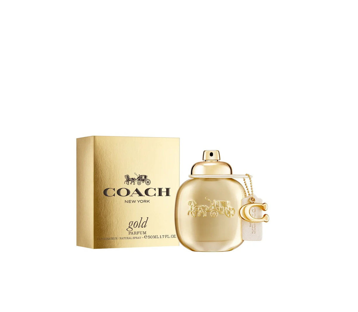 Coach, Gold, Eau De Parfum, For Women, 50 ml