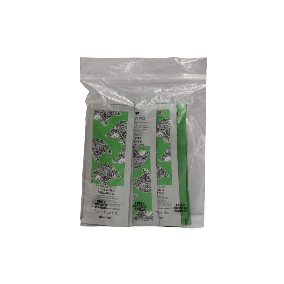 Davines, NaturalTech Renewing, plaukų šampūnas, atkuriamasis, 12 pcs, 12 ml