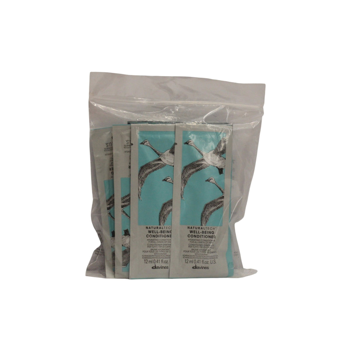 Davines Naturaltech Well-Being kondicionieriaus paketėlių pakuotė - 12 pcs