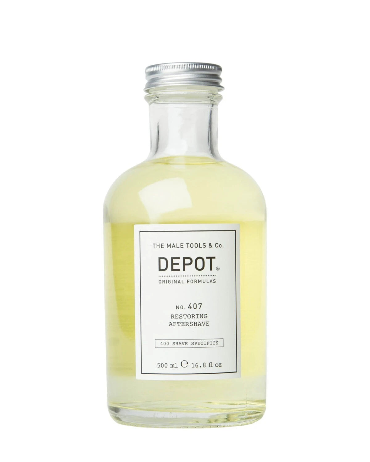 Depot, 400 Shave Specifics No. 407, Pro-Vitamin B5, Restoring & Refreshing, After-Shave Lotion, 500 ml