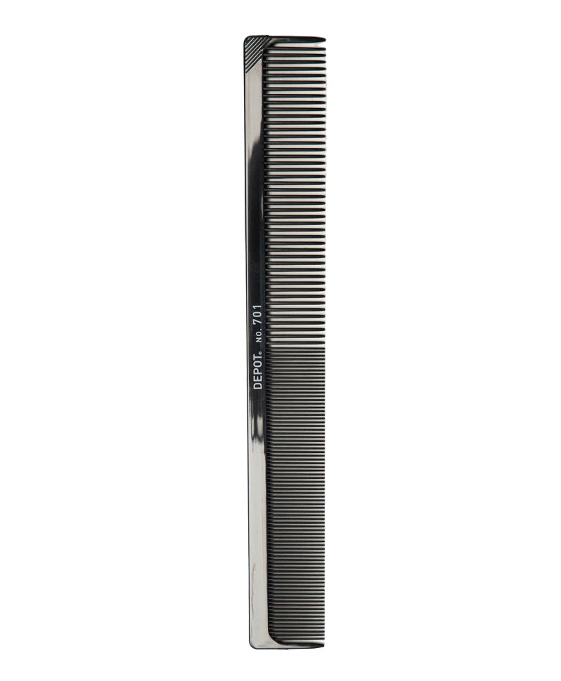 Depot, Accessories No. 701, Hair Plastic Comb, Black