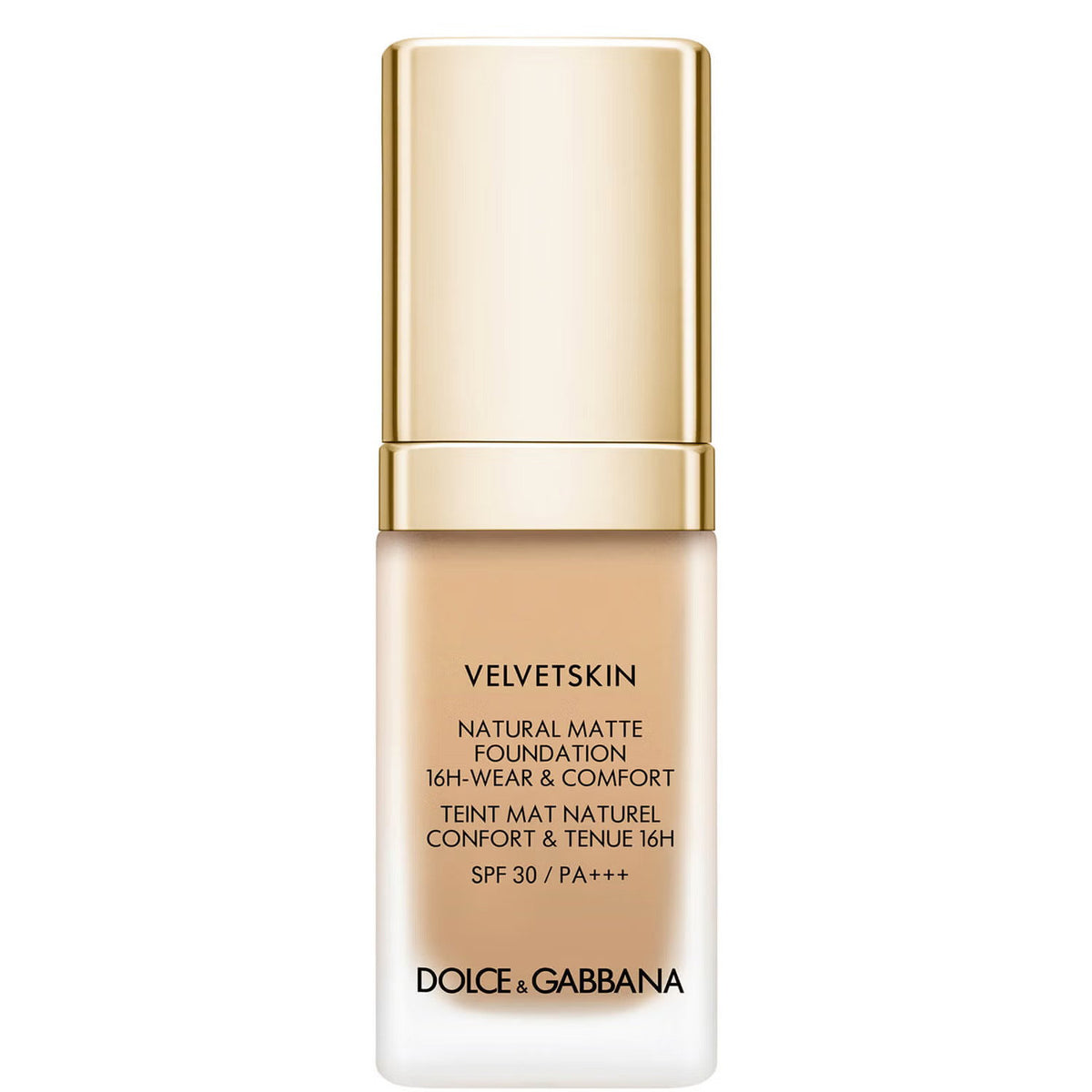 Dolce & Gabbana, Velvetskin, Matte, Liquid Foundation, 390, SPF 30, 30 ml
