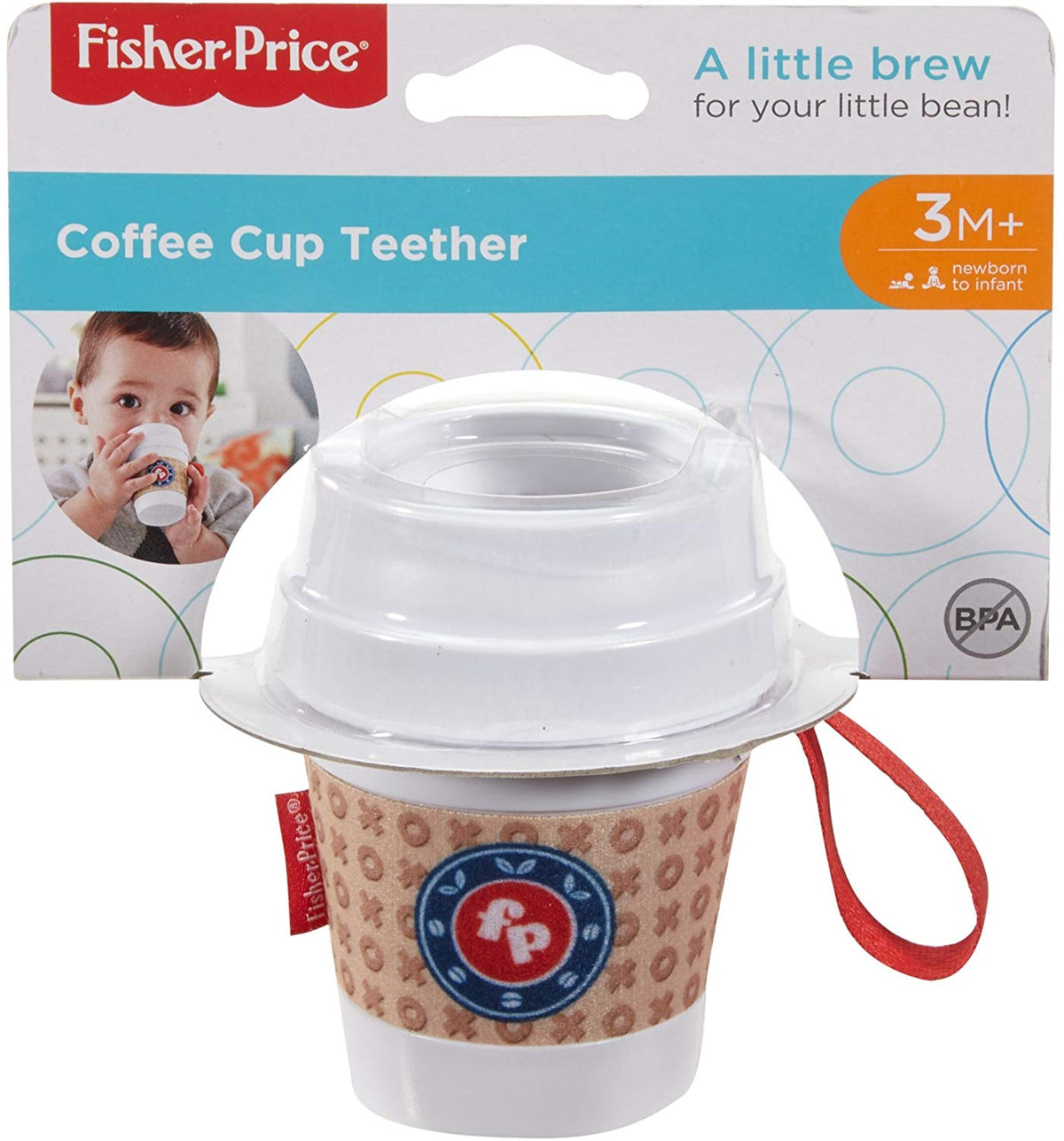 Fisher Price, Coffee Cup Rattles & Plush Rattles
