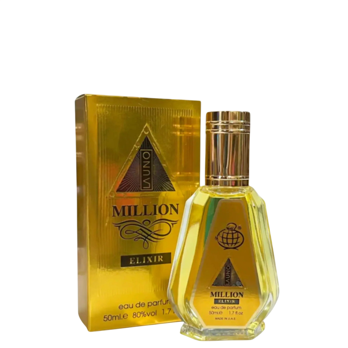 Fragrance World, La Uno Million Elixir, Eau De Parfum, For Men, 50 ml