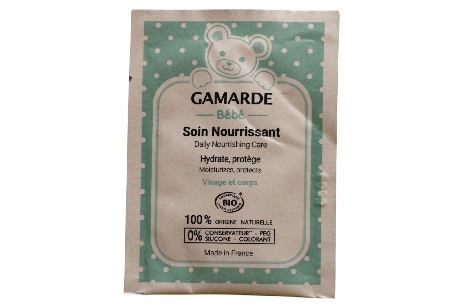 Gamarde, Baby, Hydrating, Body Cream, For Face & Body, 3 ml *Sample