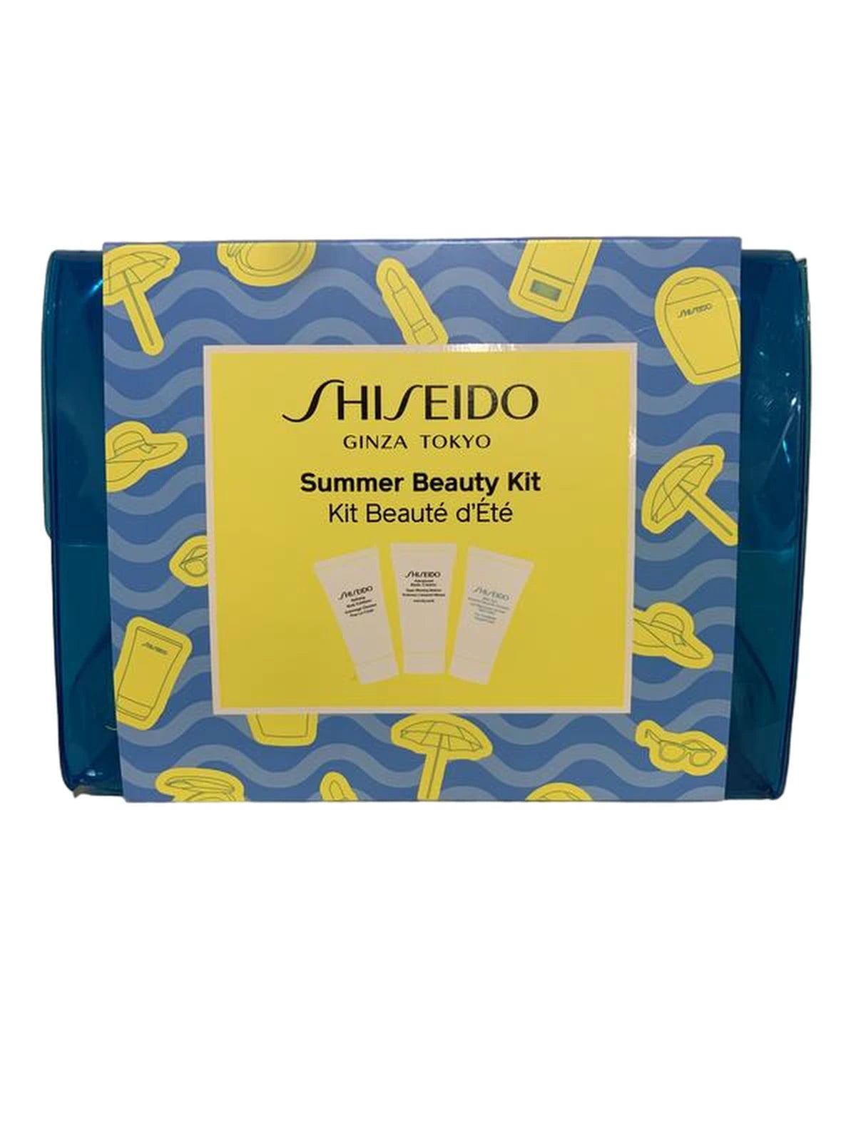 Ginza Tokyo - Summer Beauty Set Shiseido: After-Sun - Intensive Recovery, Repairing, After-Sun Emulsion, 30 ml + Advanced Body Creator - Super Slimming Reducer, Sculpting, Concentrate, 30 ml + Refining, Hydrating, Exfoliating Lotion, 30 ml