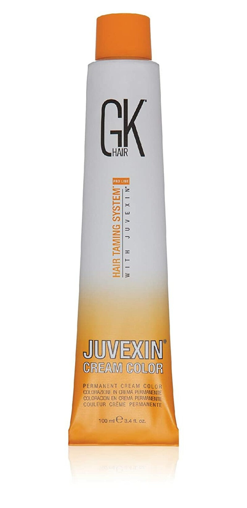 Global Keratin, Cream Colour, Permanent Hair Dye, 7.17 Matt Blonde, 100 ml