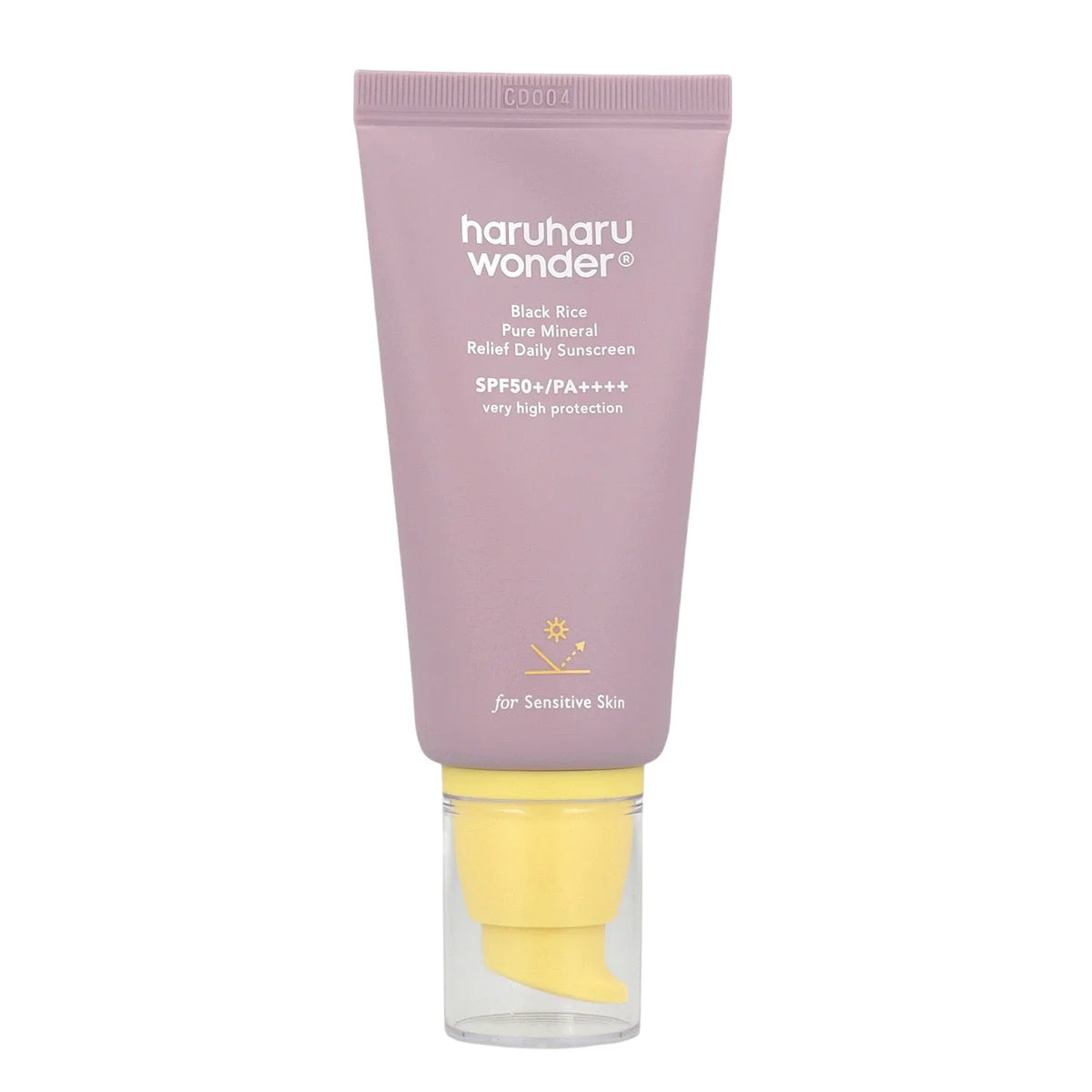 Haruharu Wonder Black Rice Pure Mineral Relief kasdienė apsaugos nuo saulės priemonė SPF50+ PA++++ 50 ml
