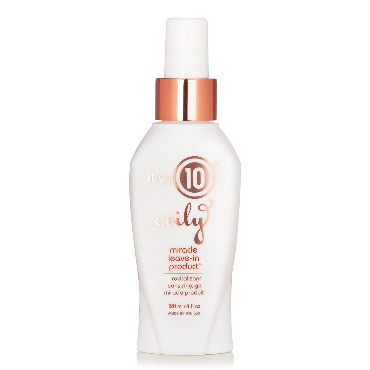 It's a 10, Coily Miracle, Hair Leave-In Conditioner, For Revitalizing, 120 ml