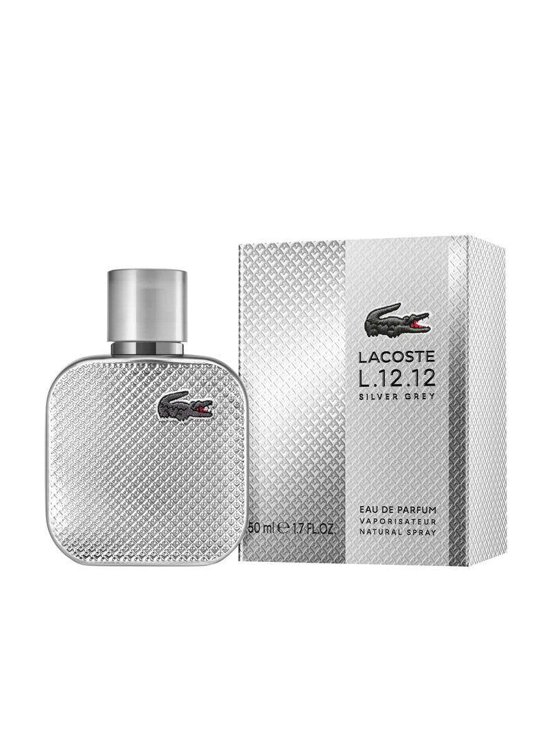 Lacoste, L.12.12 Silver Grey, Eau De Parfum, For Men, 50 ml