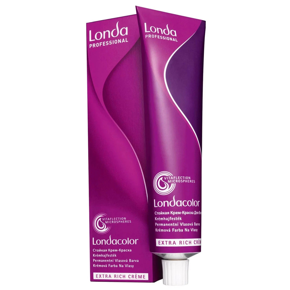 Londa Professional, Londacolor, Permanent Hair Dye, 5/71 Light Brunette Brown Ash, 60 ml