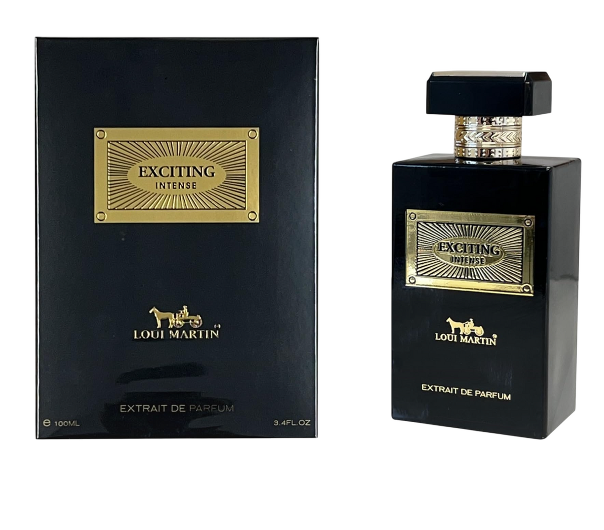 Loui Martin, Exciting Intense, Extrait De Parfum, Unisex, 100 ml