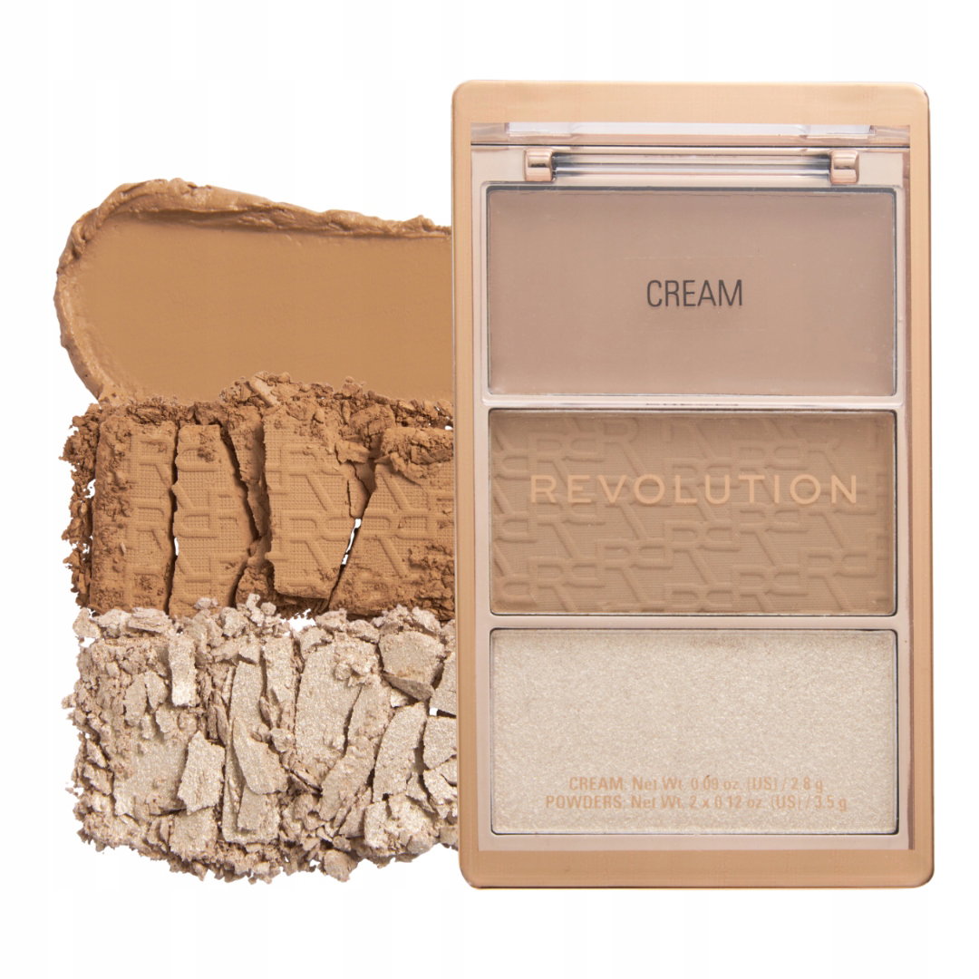 Makeup Revolution, Bronze Icon, Cream Bronzer, Divine Fair, 2.8 g