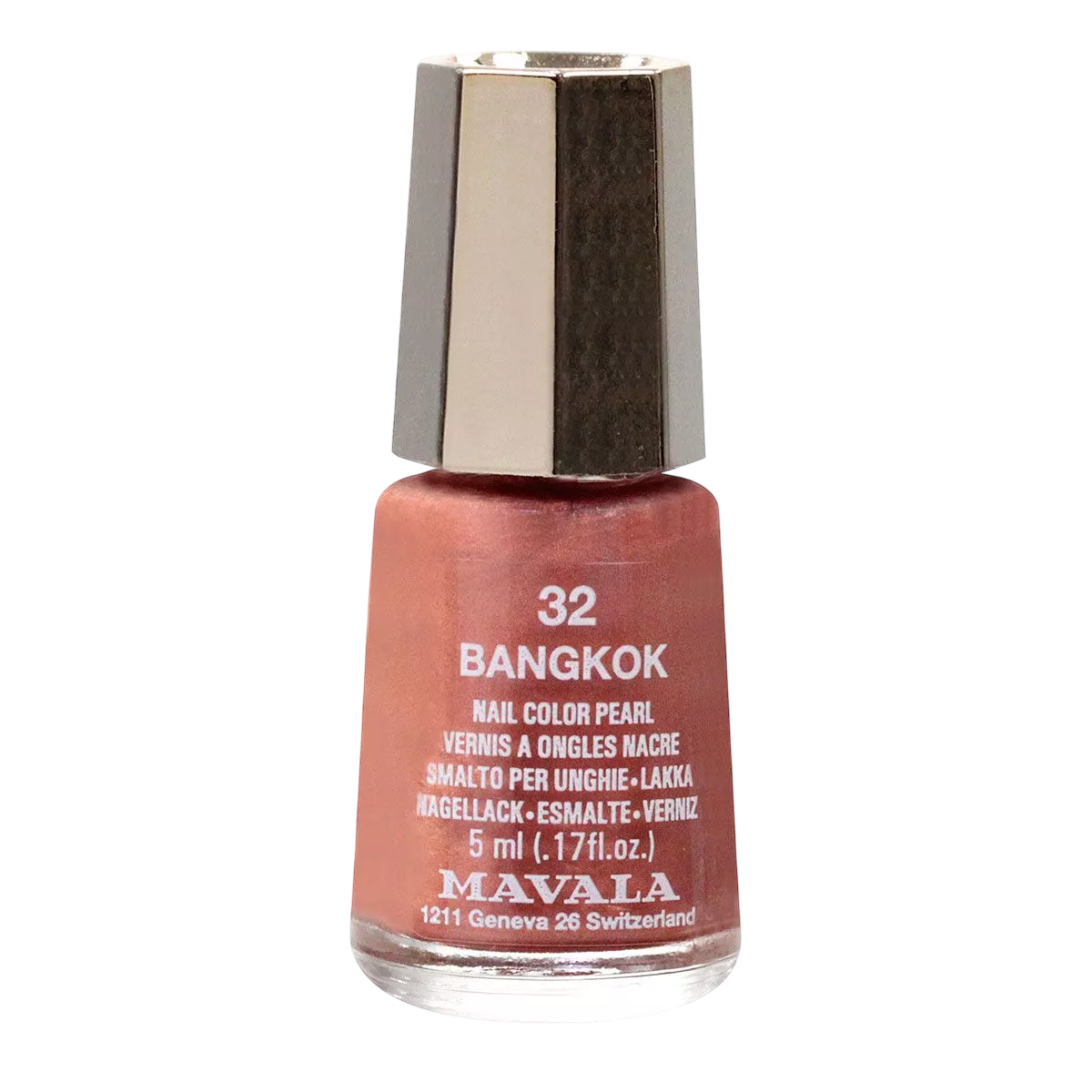 Mavala, Mavala, Glossy & Pearly, Nail Polish, 32, Bangkok, 5 ml *Miniature