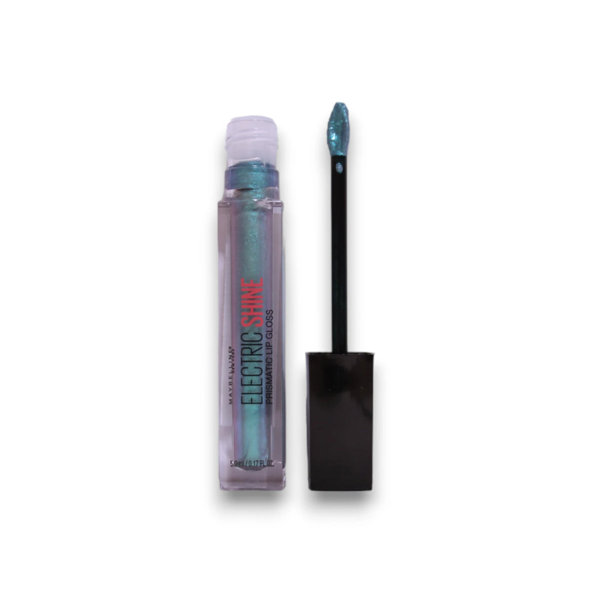 Maybelline, Electrio Shine Prismatic, Lip Gloss, 165, Electric Blue, 5 ml