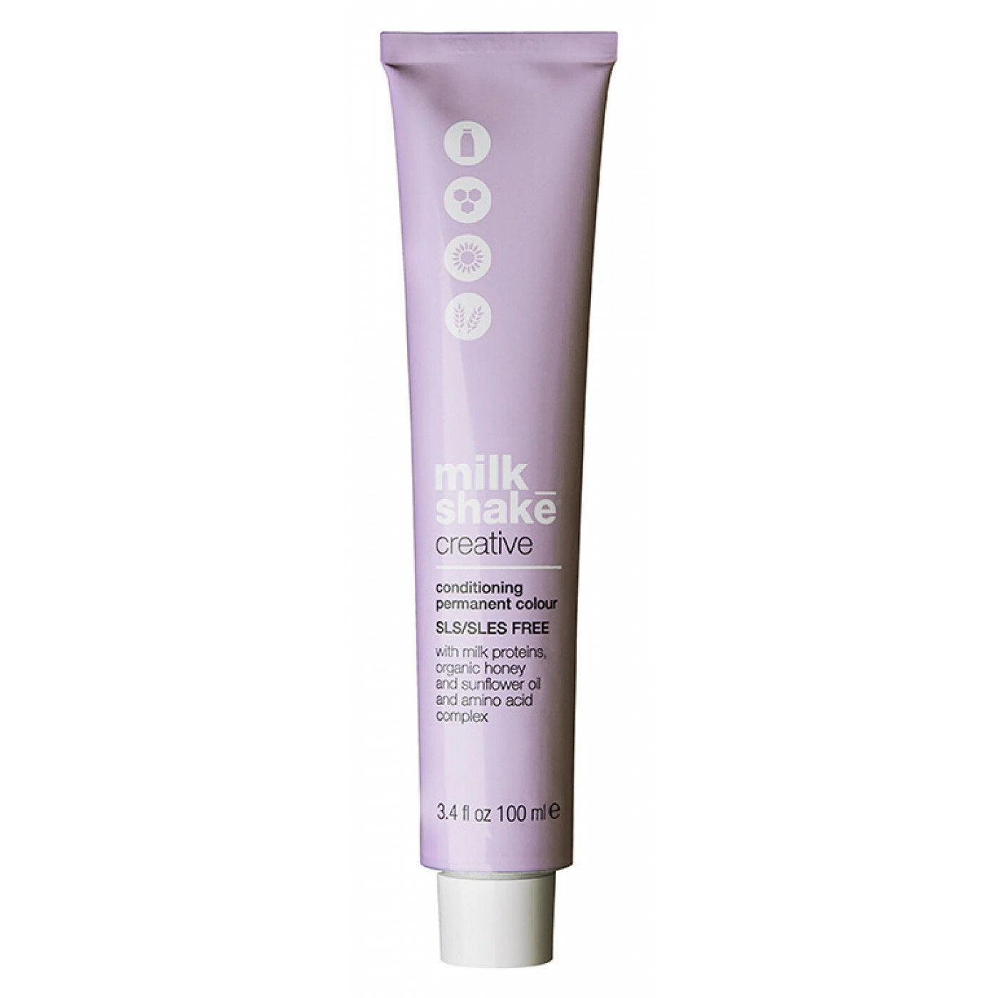 Milk Shake, Creative, SLS/SLES-Free, Permanent Hair Dye, 9.39G Golden Very Light Blond, 100 ml