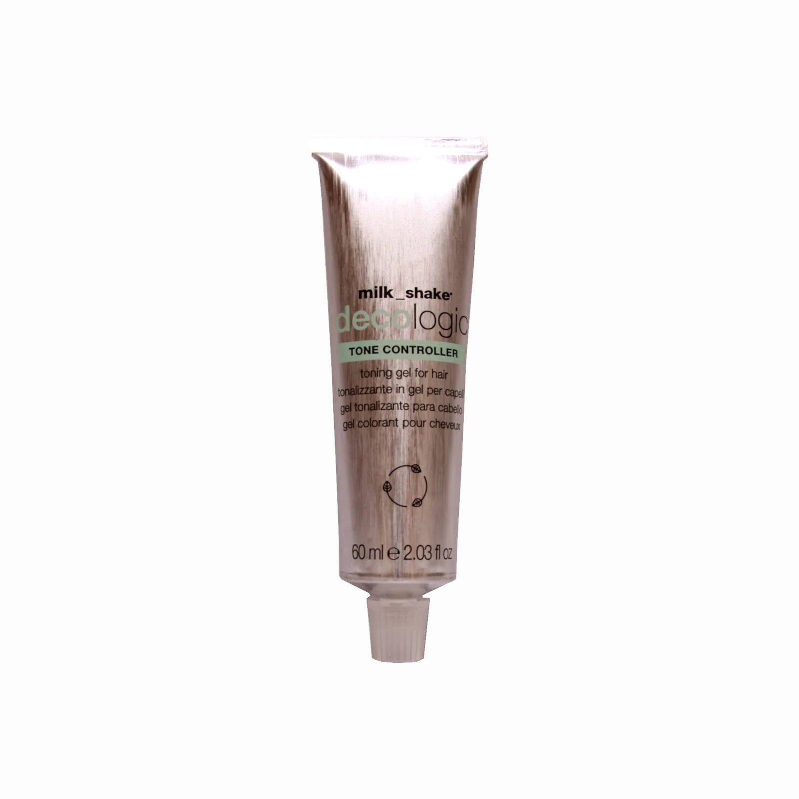 Milk Shake, Decologic Tone Controller, Silk Proteins, Hair Colouring Cream Toner,  Platinum, For Lightened Hair, 60 ml