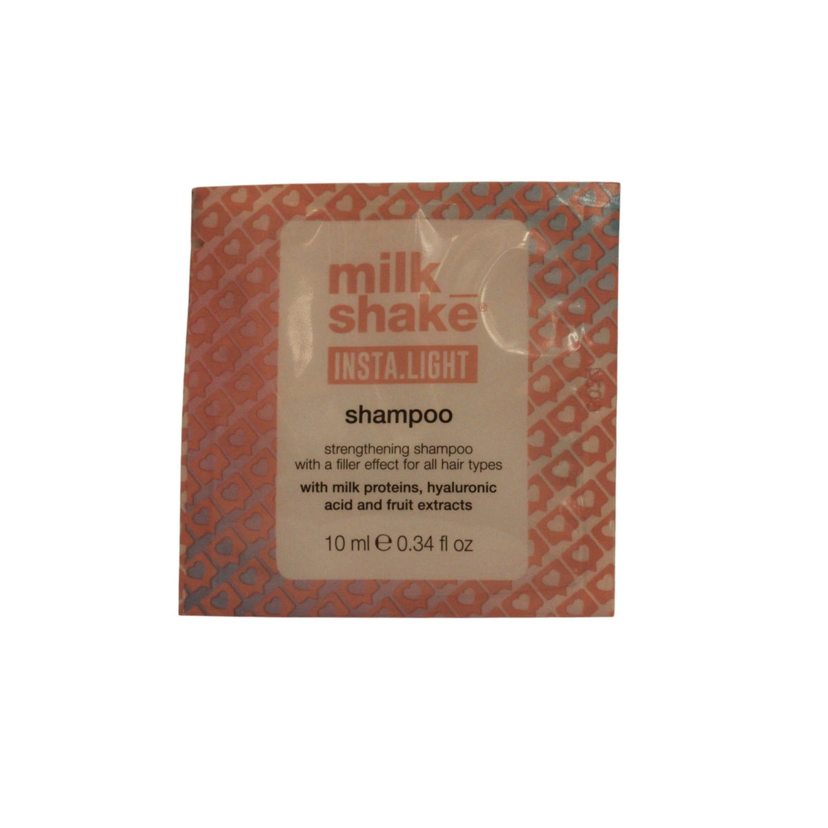 Milk Shake, Insta Light, plaukų šampūnas, stiprinimui, 10 ml