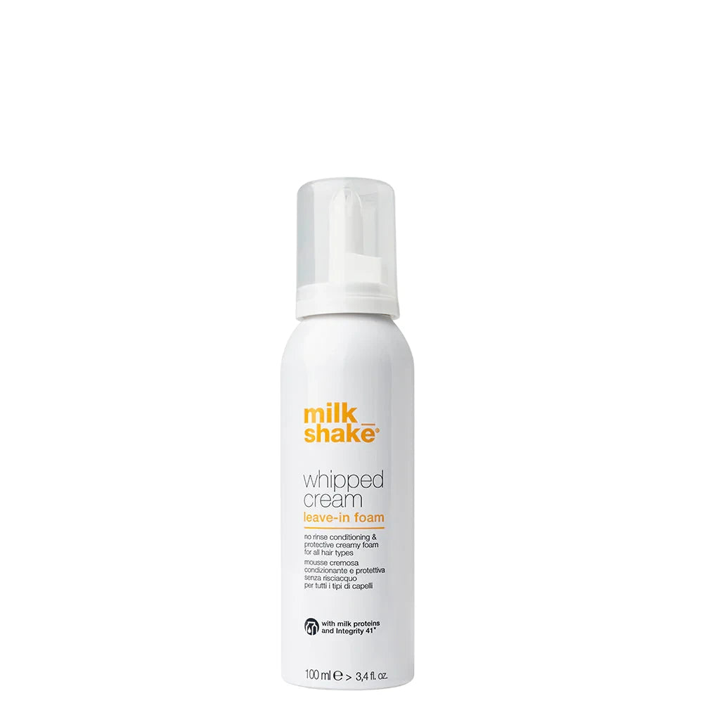Milk Shake, Whipped Cream, Milk Proteins, Hair Leave-In Foam Conditioner, For Hydration, 100 ml