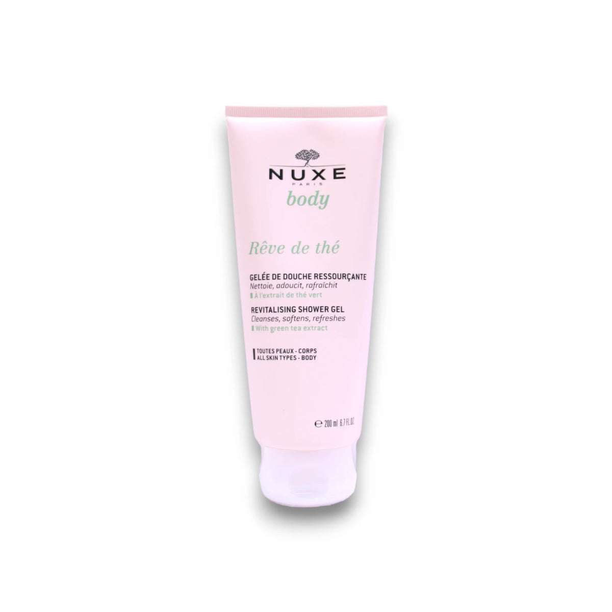 Nuxe, Reve de The, Revitalising, Shower Gel, All Over The Body, 200 ml
