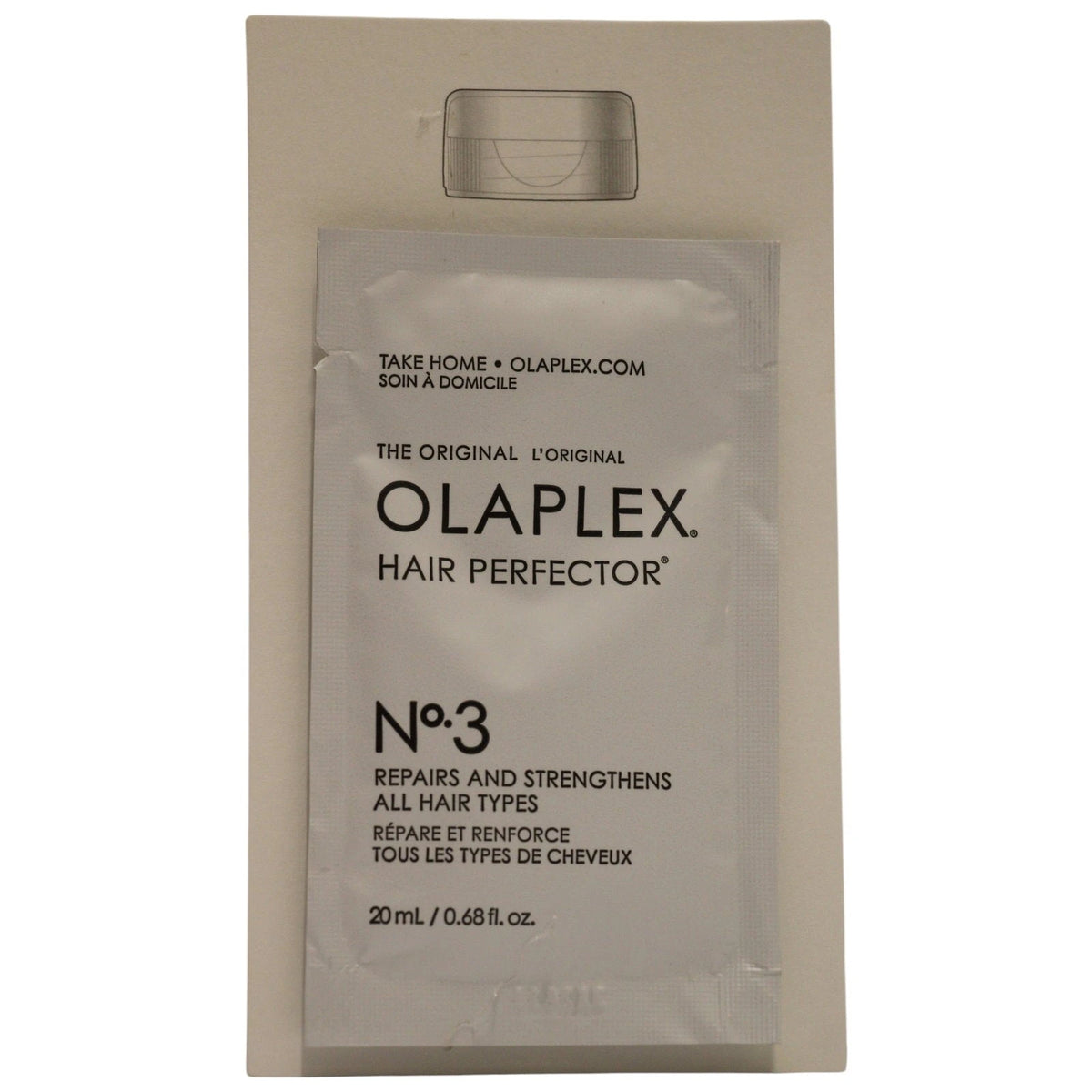 Olaplex, No.3 Hair Perfector, plaukų kremo priežiūra, atkurianti ir stiprinanti, 20 ml