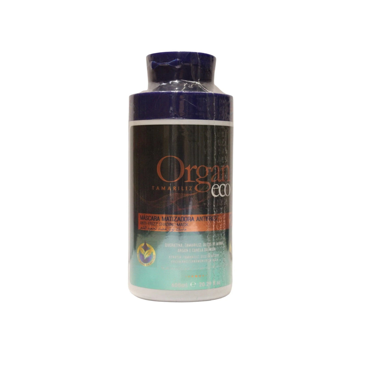 Organ Eco, Organ Eco Tamarılız, plaukų priežiūros kreminė kaukė, tiesinamoji, 600 ml