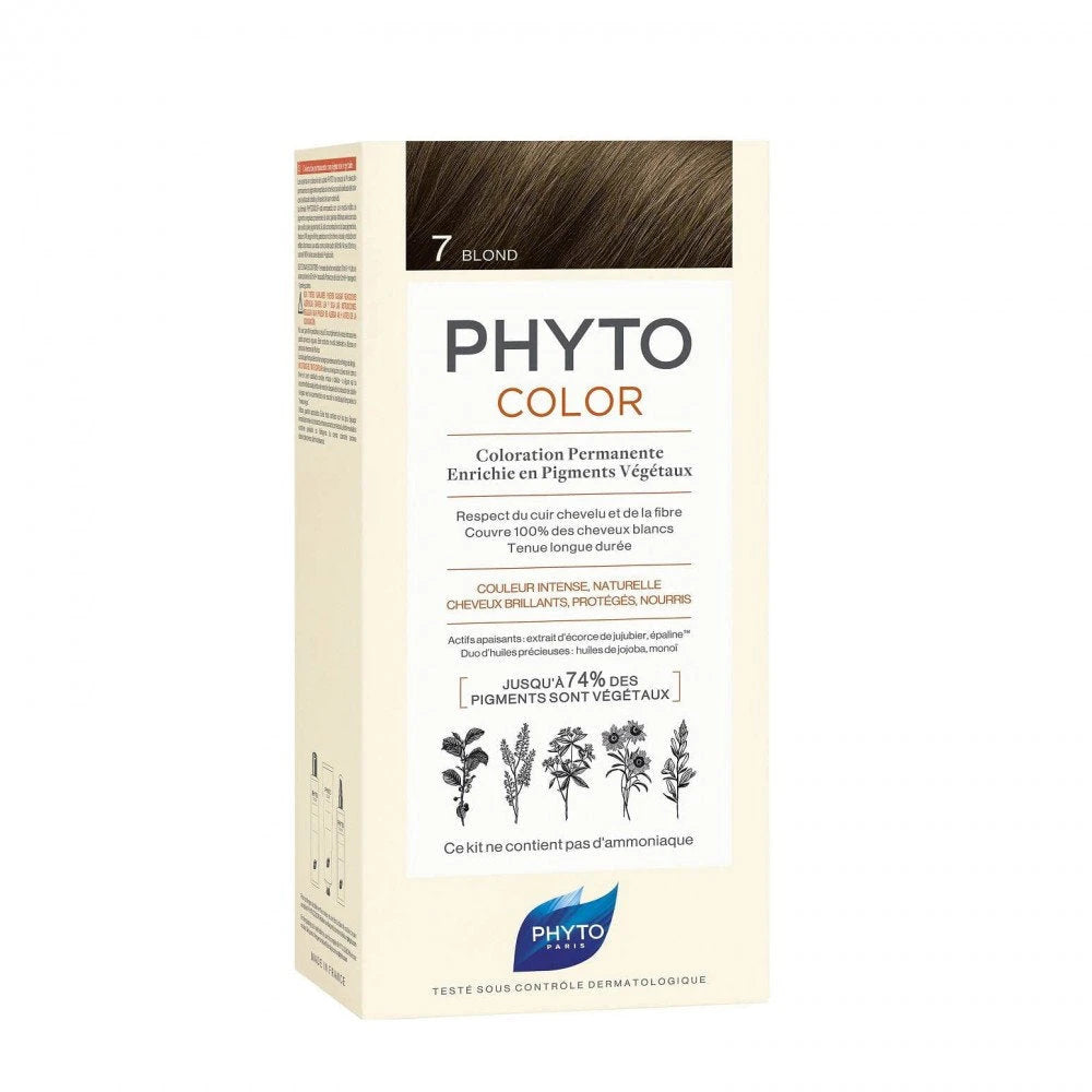 Phyto, Color, Ilgalaikiai plaukų dažai, 7 , 50 ml