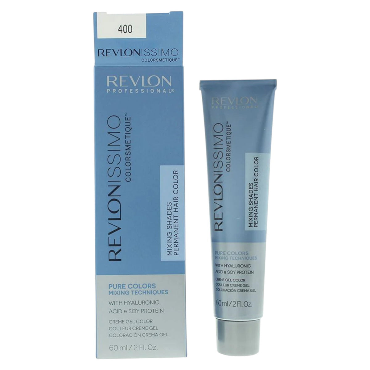 Revlon, Revlonissimo Colorsmetique, Hyaluronic Acid, Hair Colouring Pigment, 400 Orange, 60 ml