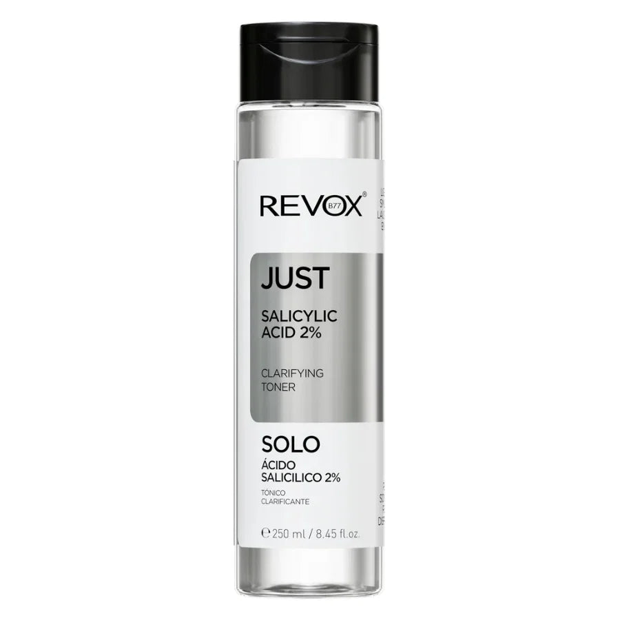 Revox B77, Just, Salicylic Acid, Clarifying, Cleansing Toner, 250 ml