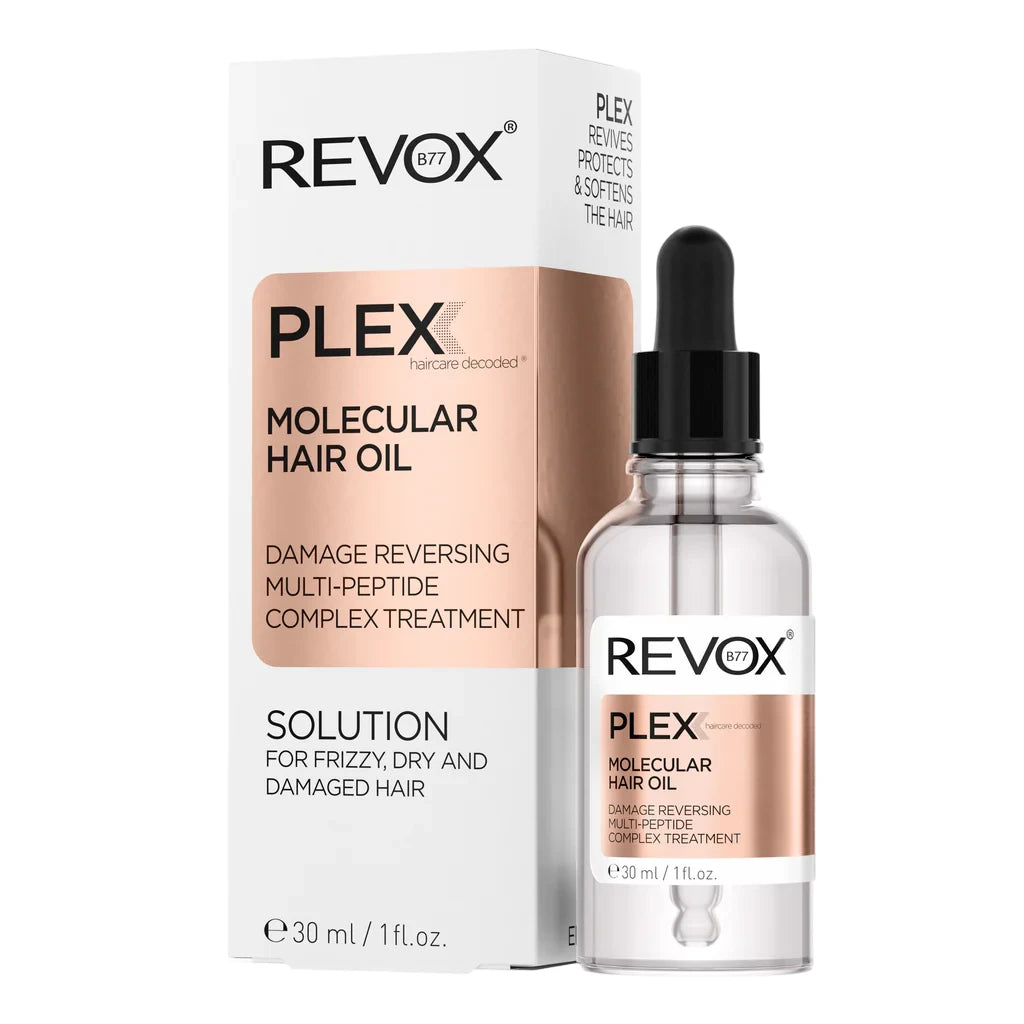 Revox B77, Plex Molecular, Peptides, Hair Oil Treatment, For Repairing, 30 ml